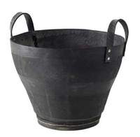 Pot de fleurs en caoutchouc recyclé de haute qualité, écologique, biodégradable, matériau durable, résistant aux intempéries, minimaliste, taille personnalisée