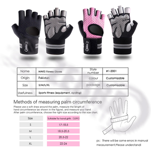 ถุงมือยกน้ำหนักแบบกำหนดเองสำหรับชายหญิง,พร้อมถุงมือออกกำลังกายรัดข้อมือถุงมือยิมสนับสนุนข้อมือ - Product Image 3