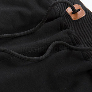Shorts de sport pour hommes, best-seller, 100% coton, respirants, séchage rapide, multi-poches, taille élastique, logo personnalisé et style hip-hop - Product Image 3