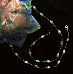 Customizable <b>925</b> Sterling <b>Silver</b> Gold Plated Lightweight Wholesaler Woman Everyday Wear Supplier Adjustable Gemstones <b>Necklaces</b> - Product Image 5