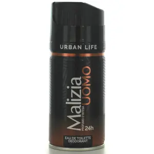 MALIZIA HOMEM DESODORANTE SPRAY 150 ML VIDA URBANA