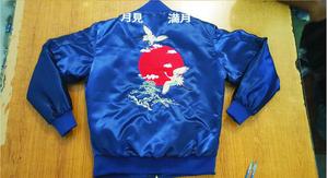 Femmes grande taille décontracté Nylon crochet hiver Bomber veste respirant fermeture à glissière Badge décoration Sublimation hommes - Product Image 6