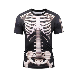 <b>Men's</b> Slim Fit T-<b>Shirt</b> Custom Design and Color Private Label Comfortable <b>Leopard</b> Pattern Hot Selling at Wholesale Price - Product Image 3