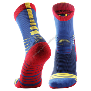 autumn solid sustainable men's basketball quick-dry sports <b>socks</b> - Product Image 4