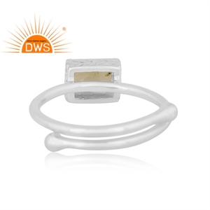 <b>Indian</b> Handmade 925 Fine Sterling Silver Natural Peridot Gemstone Stackable <b>Ring</b> Jewelry For Women Gift For Her - Product Image 4