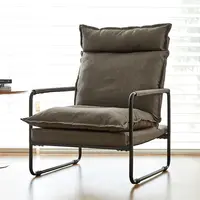 Modern Folding Recliner Sofa Chair Sets, Ottoman Couch