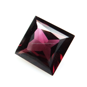 พลอยโรโดไลท์โกเมนสีชมพูทรงสี่เหลี่ยมรูปไข่,แหวนจี้แหวนหมั้นทำจากพลอยโรโดไลท์โกเมนธรรมชาติ - Product Image 2