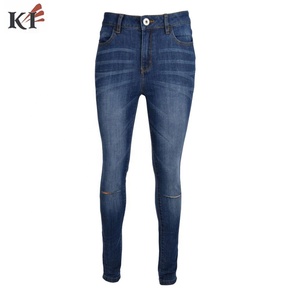 Últimos Pantalones Vaqueros de Mujer a Bajo Precio, Vaqueros de Mezclilla Modernos para Mujer, Pantalones Rotos de Mezclilla, Estilo Americano - Product Image 5