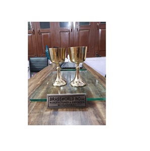 Holy Chalice Brassworld Inde Modèle religieux poli Fourniture d'église en métal (acier) - Product Image 1