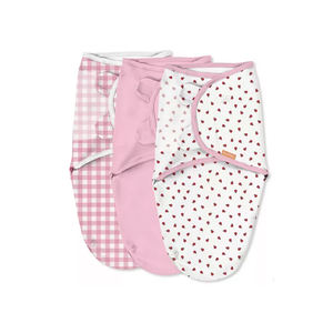 Latest Design 100% Organic Cotton Baby Adjustable Swaddle Wrap Blanket <b>Muslin</b> Blankets Direct From Indian Manufacturer - Product Image 1