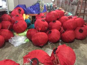 Linterna de seda Hoi An hecha a mano de Vietnam, linterna de seda tradicional vietnamita, perfecta para decoración de festivales y regalo de recuerdo - Product Image 4