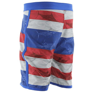 Short de bain grande taille pour homme, vêtements de sport décontractés, imprimé en 3D, avec motif d'animaux et de poissons, ceinture élastique et confortable - Product Image 2