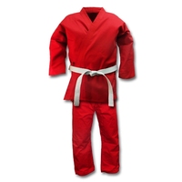 Traje de Karate Profesional para Entrenamiento, Unisex, 100% Algodón Transpirable, 160g, Impresión por Transferencia de Calor, Ropa de Artes Marciales Automatizada