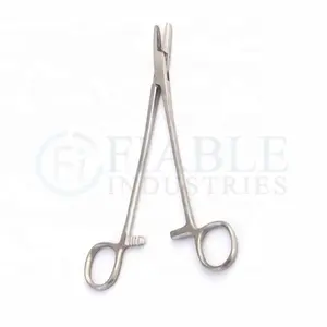 Soporte de aguja de acero inoxidable manual Masson, instrumentos quirúrgicos, equipo médico, juego de instrumentos - Product Image 1