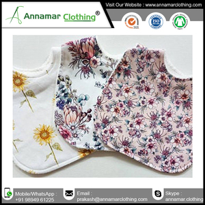 Baberos de algodón puro orgánico personalizados, bandana para bebé, el mejor precio - Product Image 4