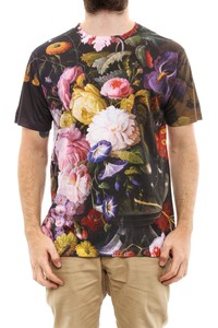 เสื้อยืดผู้ชายแบบสั่งทำ เสื้อยืดพิมพ์ลาย คอกลม เสื้อยืดคุณภาพสูง เสื้อลำลองผู้ชาย ลายดอกไม้แบบสั่งทำ เสื้อยืดแขนสั้นผู้ชาย - Product Image 3