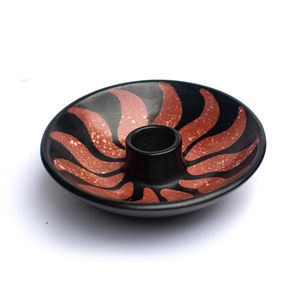 Palo santo quemador de cerámica, soporte hecho a mano, Chulucanas, Perú - Product Image 3