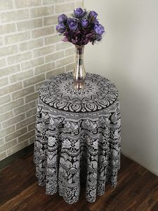 Bán Buôn Bohemian Mandala In Yoga Mat Khăn Hippie Phong Cách Bãi Biển Tấm Thảm Pom Pom Tường Treo Cho Phòng Khách Aubusson - Product Image 5