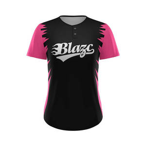 Nueva Camiseta de Softbol de Diseño Personalizado 2026, Uniforme de Equipo con Sublimación Completa, Camiseta de Softbol con Logotipo Impreso por Sublimación - Product Image 1