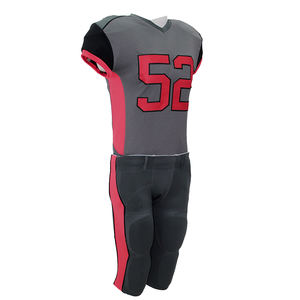 Conjuntos de uniformes de fútbol americano para adultos, Kits de uniformes de fútbol americano con servicio OEM, malla y poliéster, hechos a mano - Product Image 2