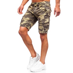 Pantalons Cargo courts à poches multiples pour hommes, pantalon utilitaire court, Cargo - Product Image 1