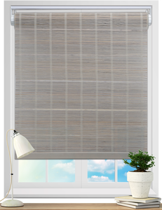 Persiana Enrollable de Bambú de Estilo Tradicional Natural, Decoración del Hogar, Color Beige - Product Image 3