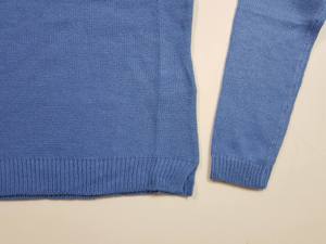 Pull en coton tricoté à la main, coupe ajustée, manches courtes, séchage rapide, pour femme, automne, qualité supérieure, marque originale - Product Image 2