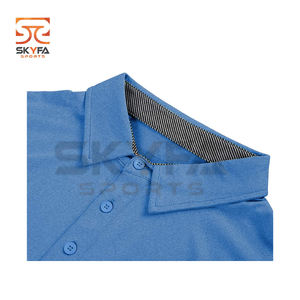 Polos de Golf personnalisés pour hommes, personnalisable avec Logo personnalisé, t-shirt de sport à séchage rapide - Product Image 3