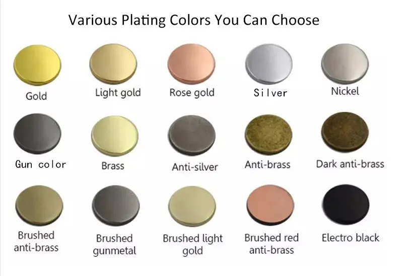 OEM ODM prezzo di fabbrica etichetta in oro metallo etichette personalizzate per abbigliamento in metallo etichetta con Logo in metallo