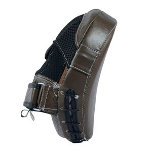 Genuine Leather High Quality Focus Mitts Custom Made Focus <b>Pads</b> for Professional Boxing Hand Target <b>Practice</b> on Wholesale Price - Product Image 5