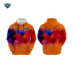 เสื้อฮู้ดผ้าฝ้ายเทอร์รี่ฝรั่งเศสสำหรับผู้ชาย OEM โลโก้ตามสั่งปัก3D พิมพ์ลายกราฟิกผ้าฟลีซไม่หดสำหรับฤดูหนาว - Product Image 4