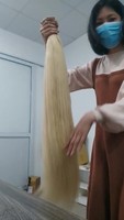 LONGUEUR SUPPLÉMENTAIRE 100CM Ruban dans les Extensions de Cheveux Humains Blonds Haute qualité Super Lisse Meilleure Vente Top Qualité