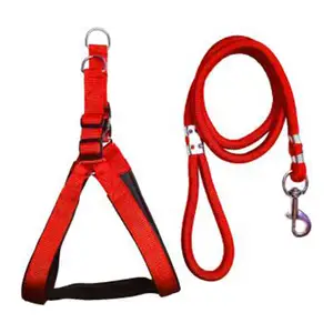 High Quality Large dog and Medium type dog Polo dog leash +collar