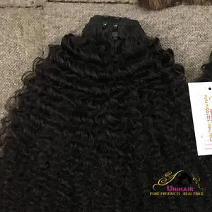 Summer Looks Good On You! Kinky Curly Hair Extensions Super Soft Natural Human Hair Easy To Take Care Wholesale