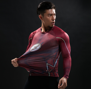 Heavy Sublimation Design Baselayer Compression Shirt for Men and Women Sports <b>Long</b> <b>Sleeve</b> <b>Base</b> <b>Layer</b> Shirt for Gym Workout Shirt - Product Image 3