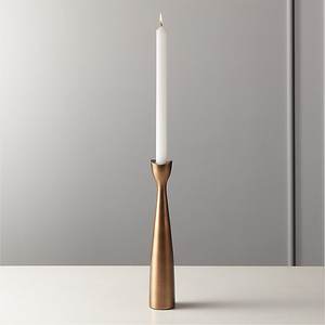 Wholesale Home Decorative <b>Cheap</b> Metal <b>Candle</b> Holders Set of 2 Bronze Finished Luxury Handmade <b>Candle</b> Holder Pillar for Sale - Product Image 2
