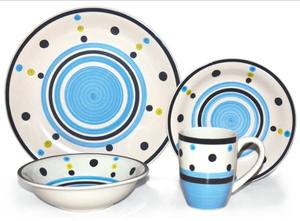 Service de table en porcelaine émaillée jetable <span class=keywords><strong>Minnie</strong></span> de 16 pièces, style minimaliste, pour les occasions de fête - Product Image 2