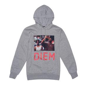 เสื้อกันหนาวมีฮู้ดแบบสวมหัวของผู้ชายผ้าฝ้ายรุ่น2024มีโลโก้พิมพ์ลายป้องกันรอยยับ - Product Image 1