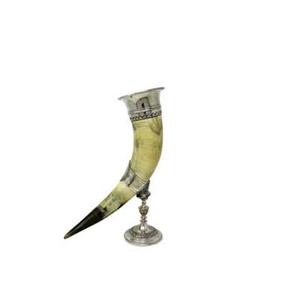 Uffalo-cuerno decorativo de toro brillante, escultura pulida, vajilla para el hogar - Product Image 4