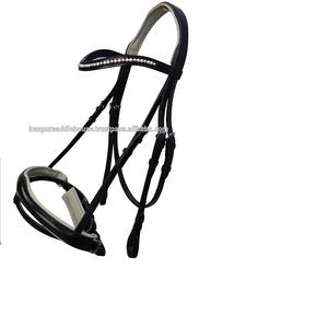 Bride en cuir avec cristaux Bling Bridle. - Product Image 2