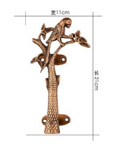 Manija de Metal moderna para puerta de restaurante, manija de tirador para puerta de Hotel, diseño de loro, tamaño personalizado, de hierro sólido - Product Image 2
