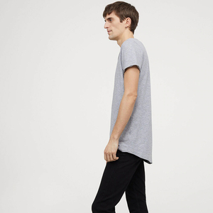 เสื้อยืด OEM พิมพ์ลายโลโก้ตามสั่ง ผ้าฝ้าย 100% เสื้อยืดผู้ชาย เสื้อยืดเปล่า เสื้อยืดแขนสั้นสำหรับฤดูร้อน - Product Image 3