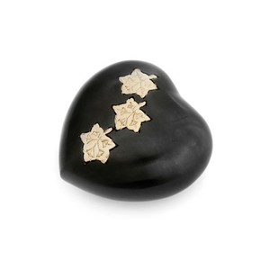 Best Selling High Quality Metallic Heart Shaped <b>Small</b> Keepsakes Cremation <b>Urns</b> <b>For</b> <b>Human</b> <b>Ashes</b>/Funeral Supplies - Product Image 1