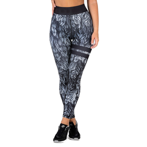 Leggings Deportivos de Cintura Alta para Mujer, Casuales, Antibacterianos, Transpirables, para Yoga y Entrenamientos, Resistentes a Desgarros, Sublimados, Sin Costuras - Product Image 1