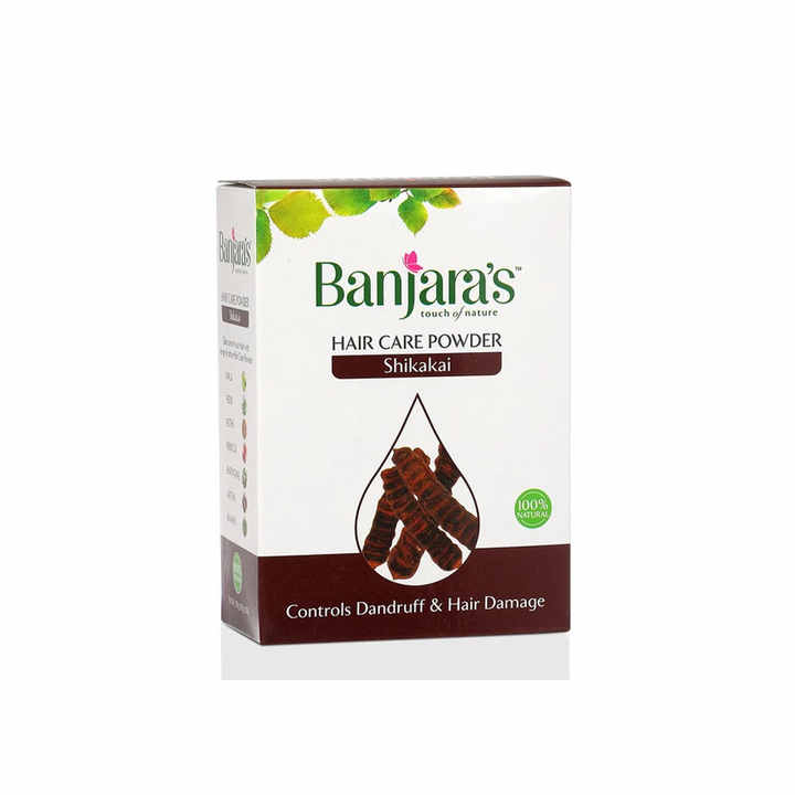 Banjara's 100gms Hair Care Powder Bulk Supply of 5*20gms Shikakai Powder Natural Hair Treatment