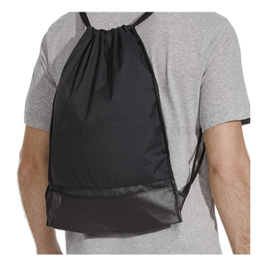 Small Canvas <b>Dust</b> Gift Bag <b>Cloth</b> Bag Draw String Back Sack Fabric Black Cotton Gym - Product Image 3