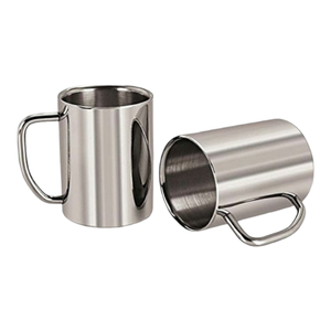 Tasse pour lait en acier inoxydable 100%, mug pour eau chaude - Product Image 5