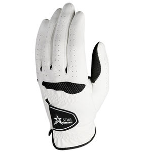 Guantes de Golf de Cuero Genuino Hechos a Medida de Alta Calidad, Transpirables, con Agarre, Unisex, Ajustables, Antideslizantes, Hechos en Pakistán - Product Image 1