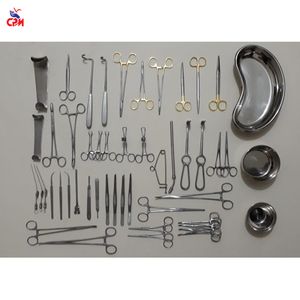 ชุดเครื่องมือการผ่าตัด laparotomy พื้นฐาน83ชิ้นแหล่งจ่ายไฟด้วยมือทำจากสแตนเลสมาตรฐานเยอรมันสำหรับการผ่าตัดช่องท้อง - Product Image 5