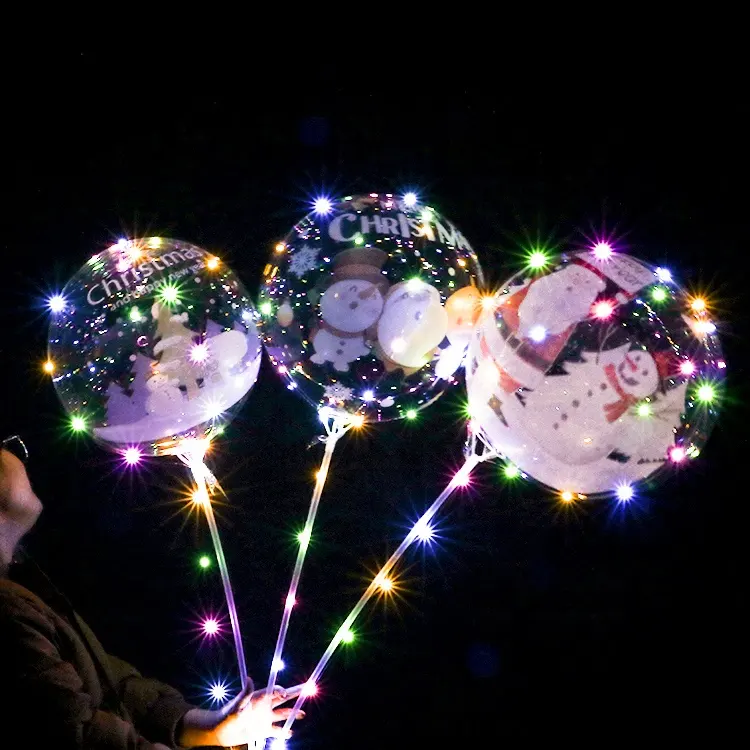 2022 miễn phí kết hợp DIY balon đồ chơi globos AL por thị trưởng Luces Led bóng ánh sáng bên trang trí de san Valentin
